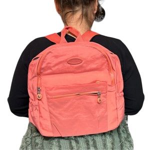 WRAIFA coral Backpack Purse Waterproof Oxford Travel Bag NWT